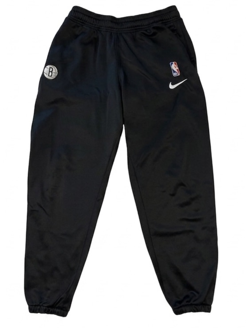 Nike Boys Brooklyn Nets NBA Joggers Sweatpants  Dri-fit - Black - Boys Size L